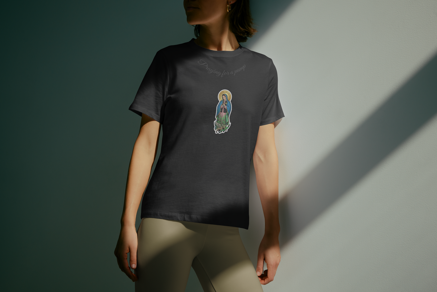 Pray for a pump t-shirt