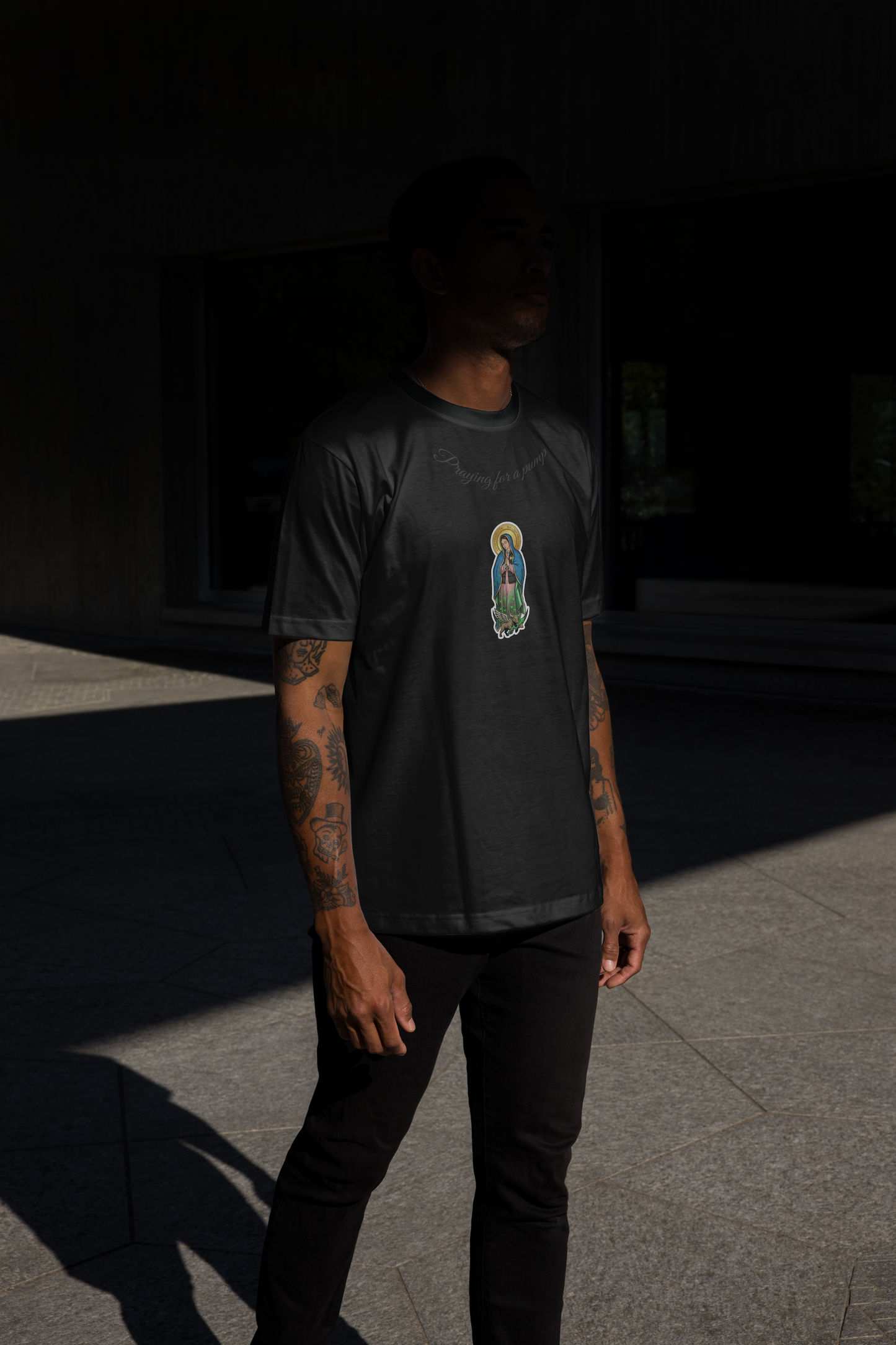 Pray for a pump t-shirt