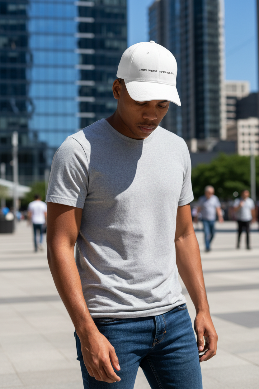 Lambo Dreams Cap - White
